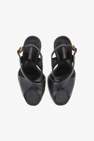 RC Platform sandals Noir SWS007-PZ899