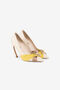 RC Slingback-Pumps mit Tigerzahn RC Slingback-Pumps mit Tigerzahn Hellbraun/Gelb QWS021-PN222