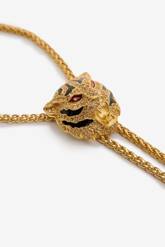 RC Necklace With Tiger Head RC Necklace With Tiger Head Gold UKG019-AM061