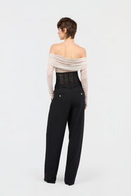 JC Pantaloni Neri BLACK WFT141-WF488