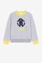 JU Sweatshirt mit Logo-Print JU Sweatshirt mit Logo-Print Grau QJT952-CF050