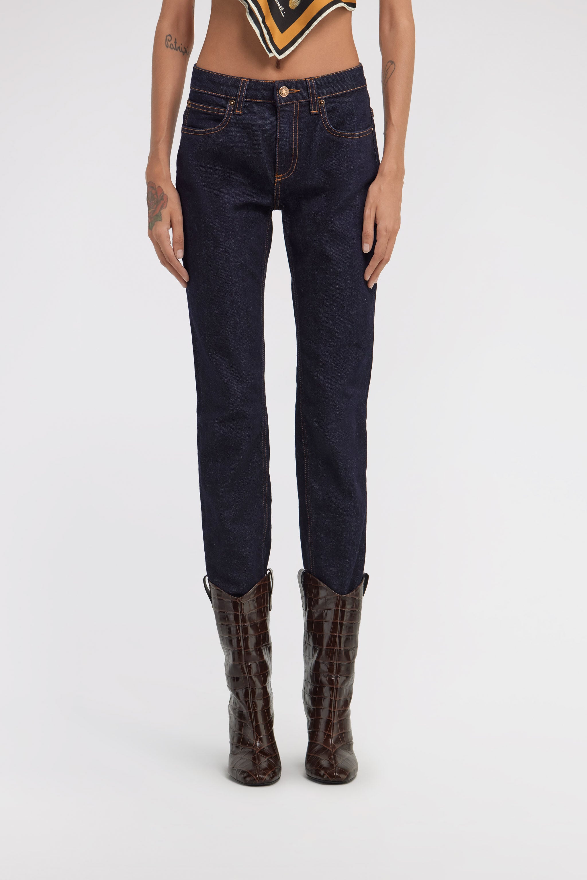 RC Jeans Skinny Blu scuro TKJ232-DS005