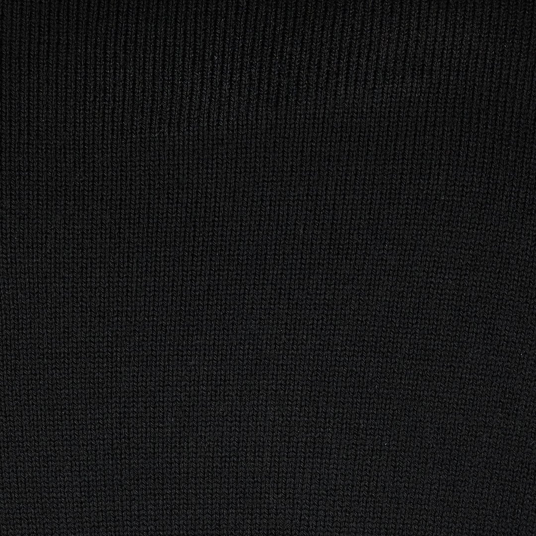 JC Sweater With High Collar And Lettering JC Sweater With High Collar And Lettering Black TFM019-TF144