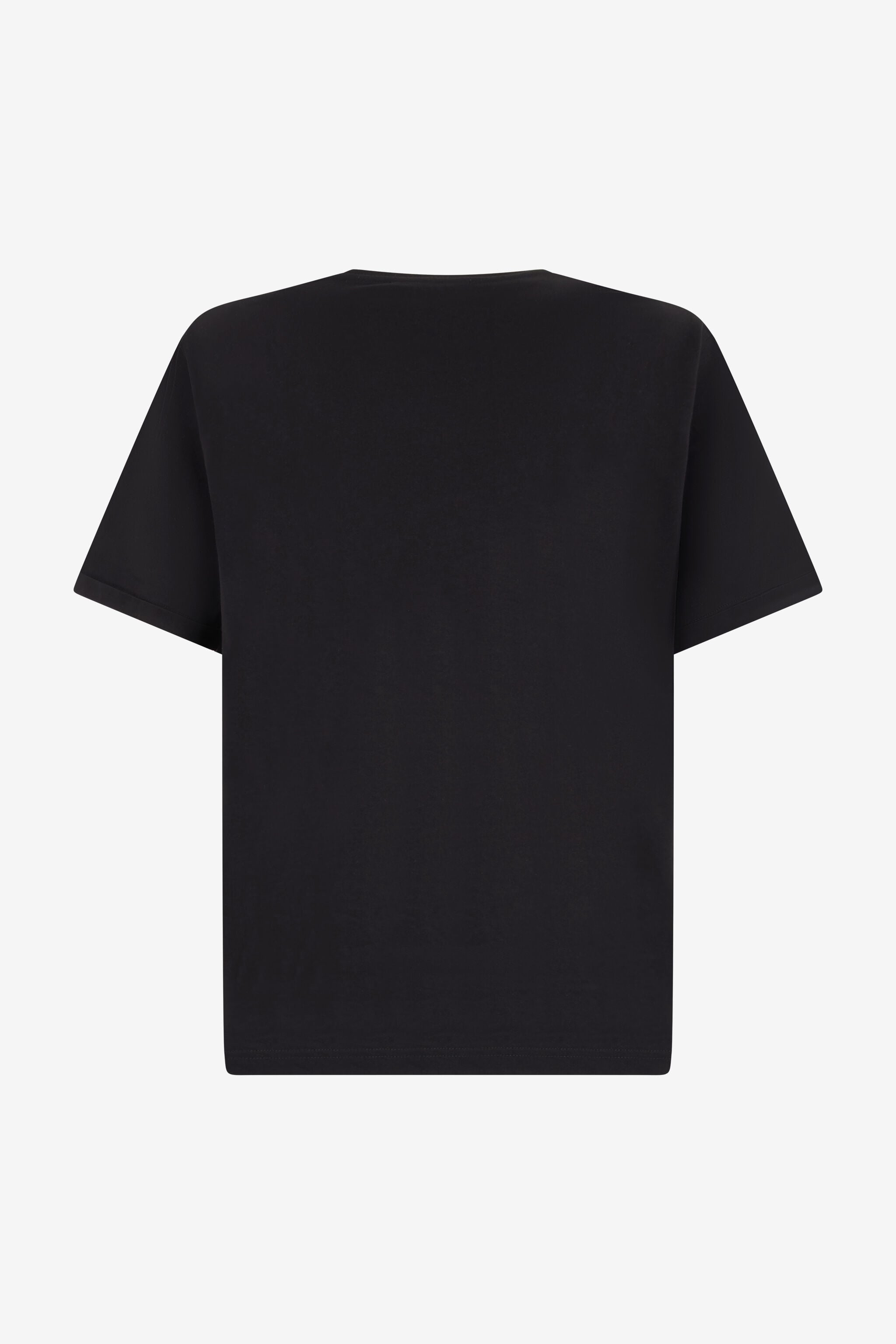 RC Schwarzes T-Shirt mit Logo RC Schwarzes T-Shirt mit Logo BLACK TOT60D-FT223