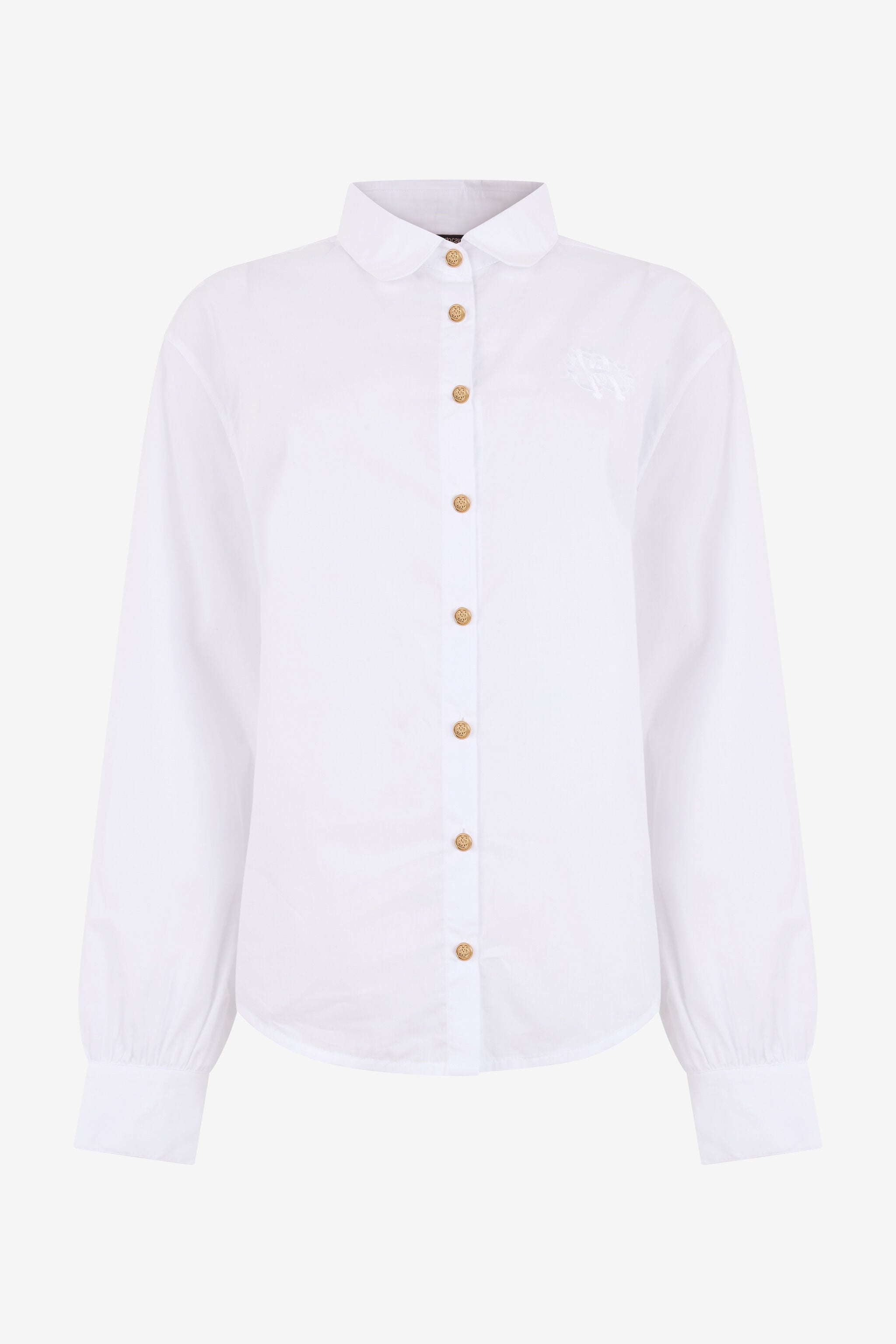 RC Camicia Bianca Con Bottoni Dorati RC Camicia Bianca Con Bottoni Dorati WHITE TOT70C-FA005