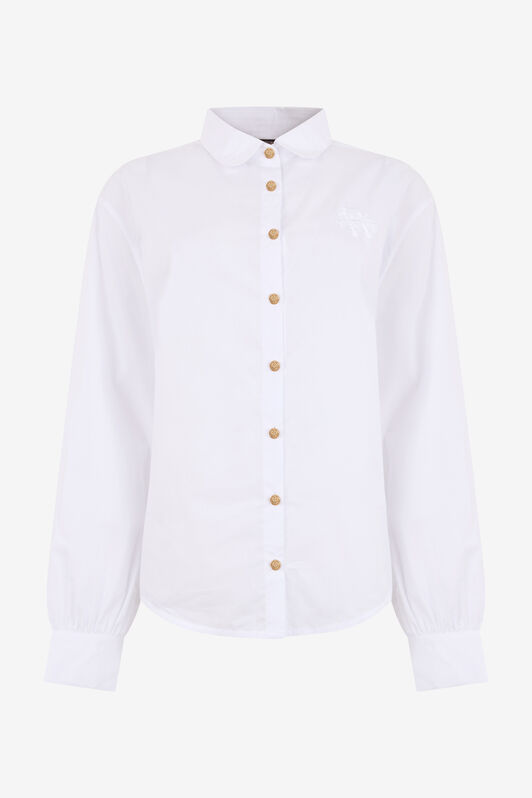 RC Camicia Bianca Con Bottoni Dorati RC Camicia Bianca Con Bottoni Dorati WHITE TOT70C-FA005