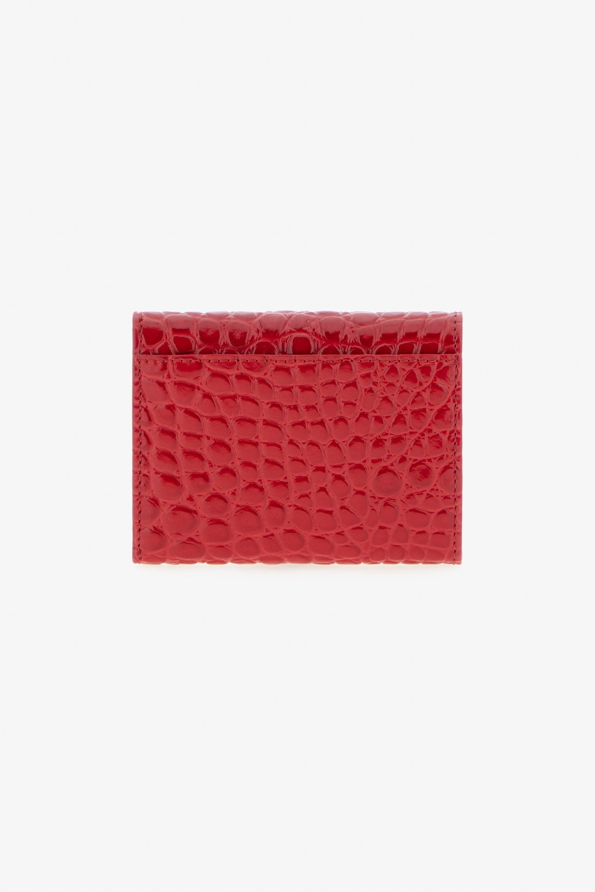 RC Portefeuille avec imprimé crocodile RC Portefeuille avec imprimé crocodile Rouge TKA002-PZ975