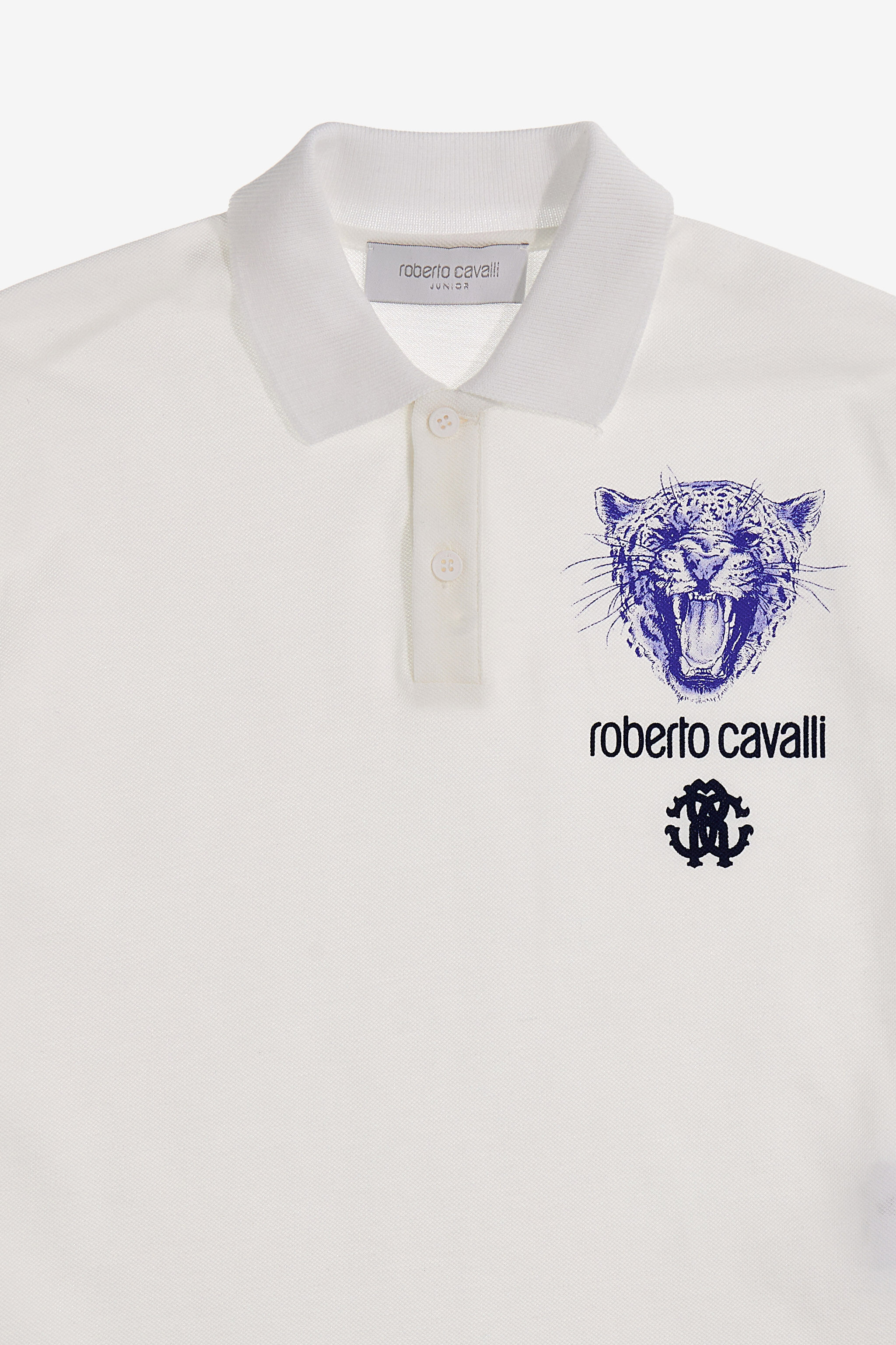 JU Logo polo t-shirt JU Logo polo t-shirt Blanc SJT630-KB002