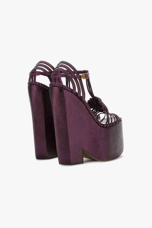 RC RC Logo Sandals RC RC Logo Sandals Purple SWS006-PN199