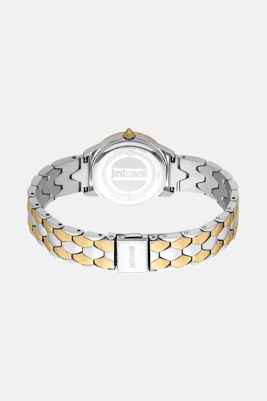 JC Just Cavalli Glam watch Argent/Or SALT3G-IT313