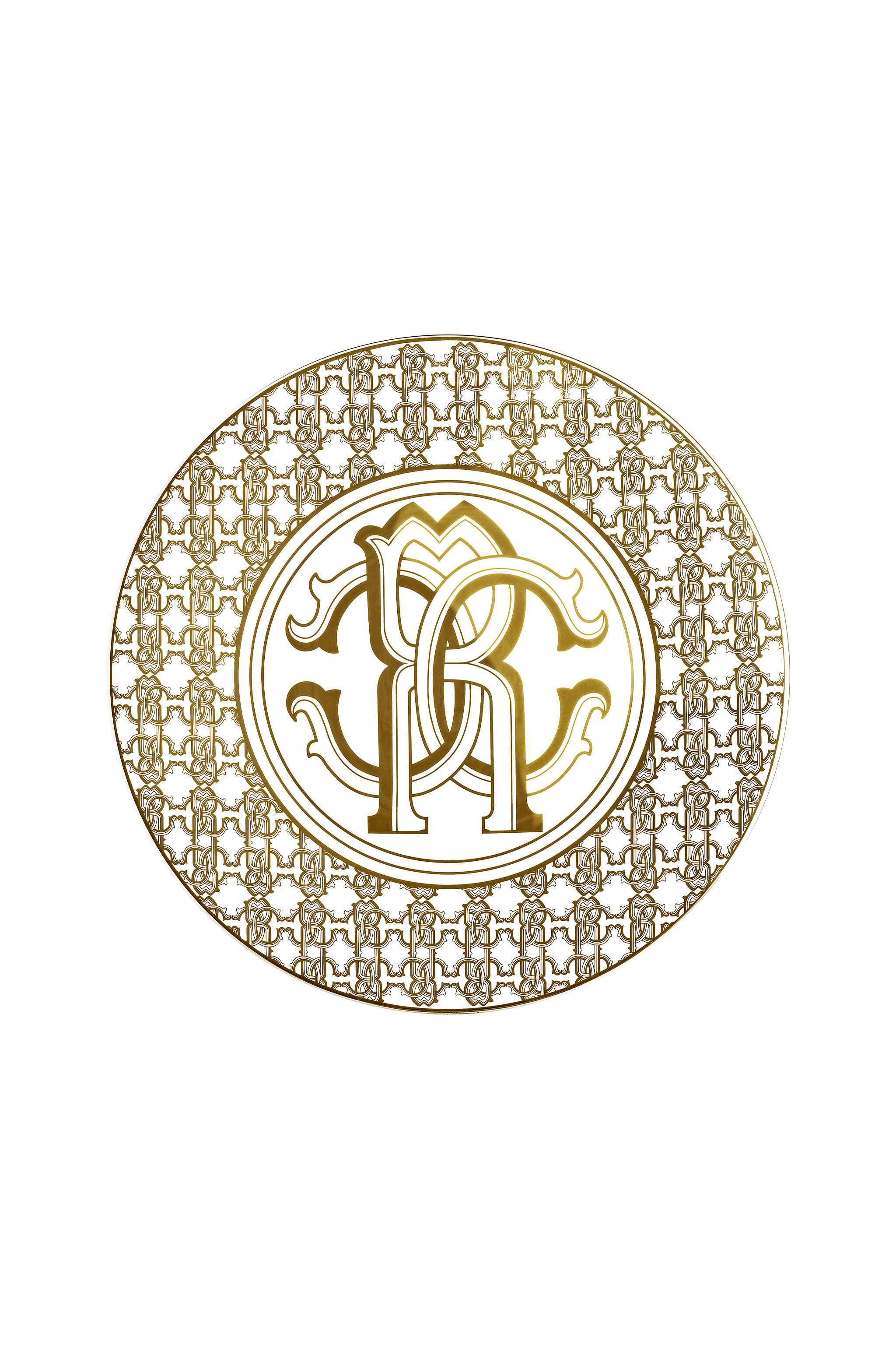 HO Monogram Gold Charger HO Monogram Gold Charger Gold RALA40-IA045