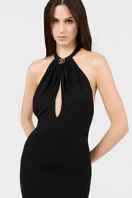 RC Black Midi Dress BLACK WKT141-JJ009