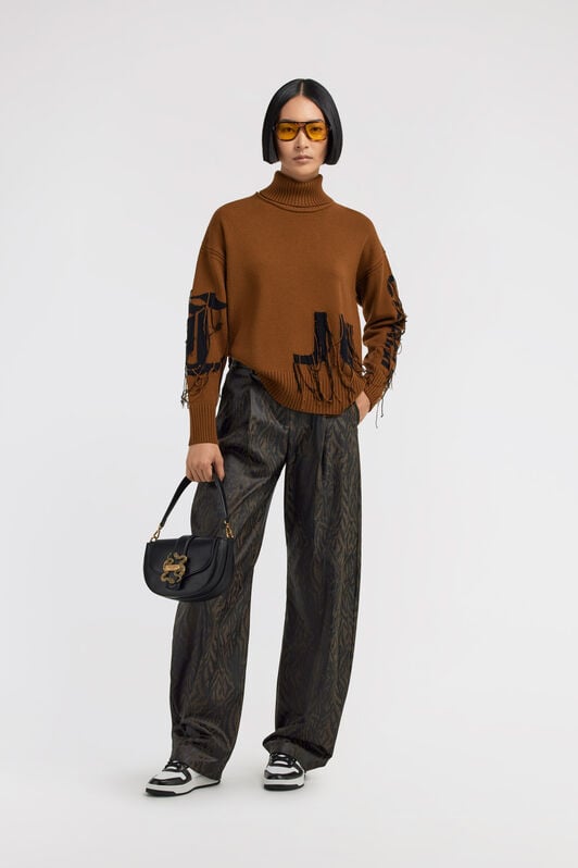 JC Just Cavalli Turtleneck sweater JC Just Cavalli Turtleneck sweater Braun TFM018-TF143