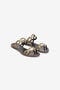 RC Sandales Dorées Et Noires RC Sandales Dorées Et Noires BLACK/GOLD WKS007-PA064