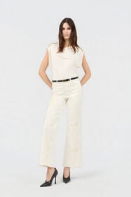 RC Beige Denim Jeans IVORY SOJ20I-DL008