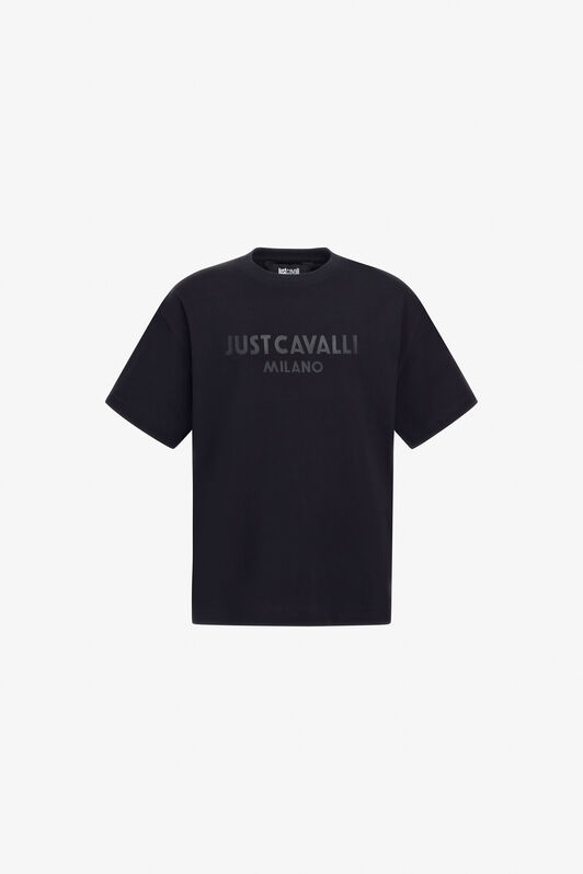 JC Just Cavalli T-shirt JC Just Cavalli T-shirt Black TFT040-TF057