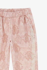 JU RC Logo Pants Pink TJT22M-5OM07