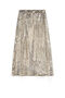 JU Jaguar-Print Skirt Light brown FJG054-ITCW0