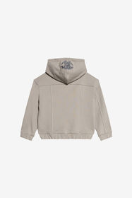 JU Eleganter Hoodie in Taupe ICE GREY XJT67C-CF014