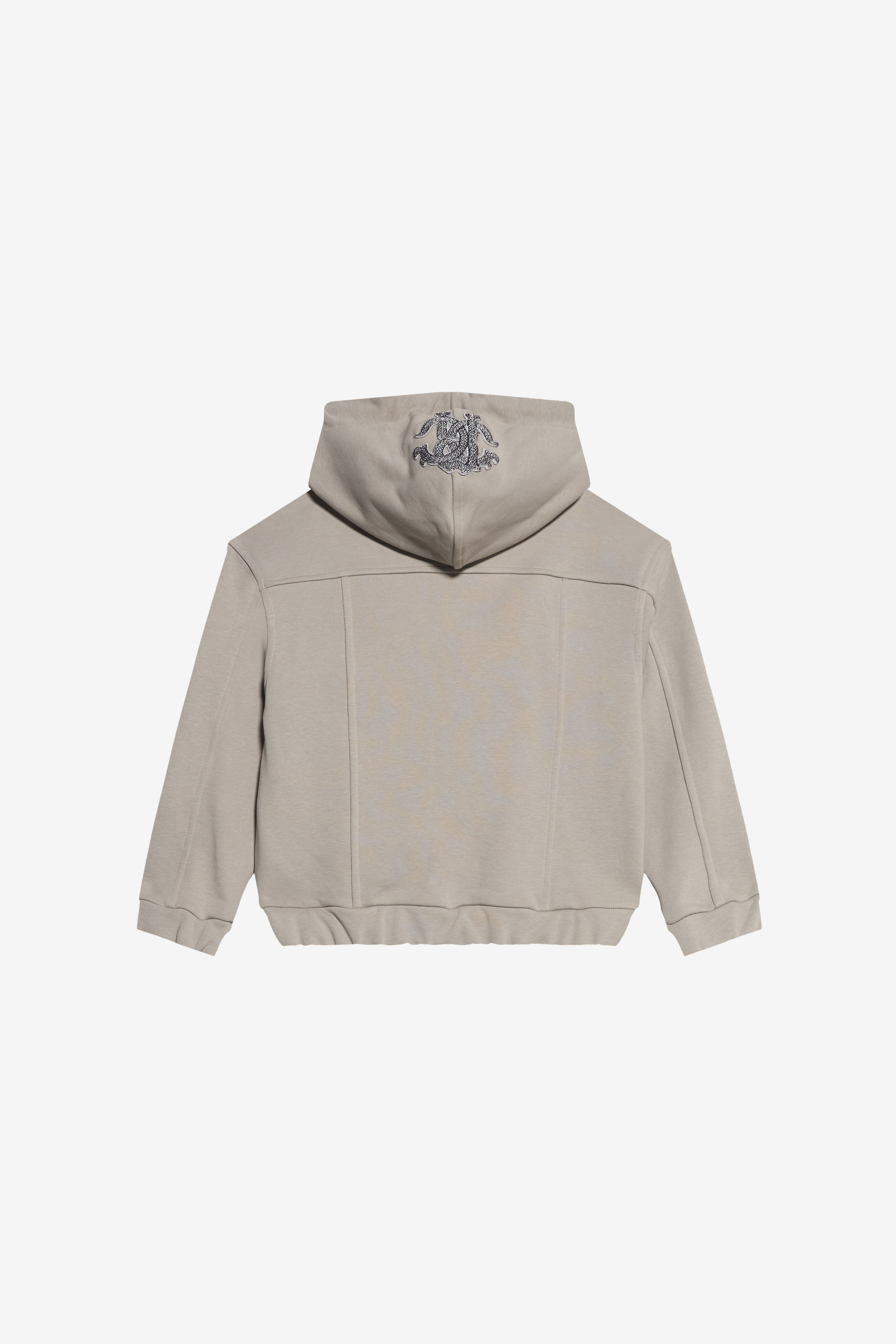JU Eleganter Hoodie in Taupe JU Eleganter Hoodie in Taupe ICE GREY XJT67C-CF014