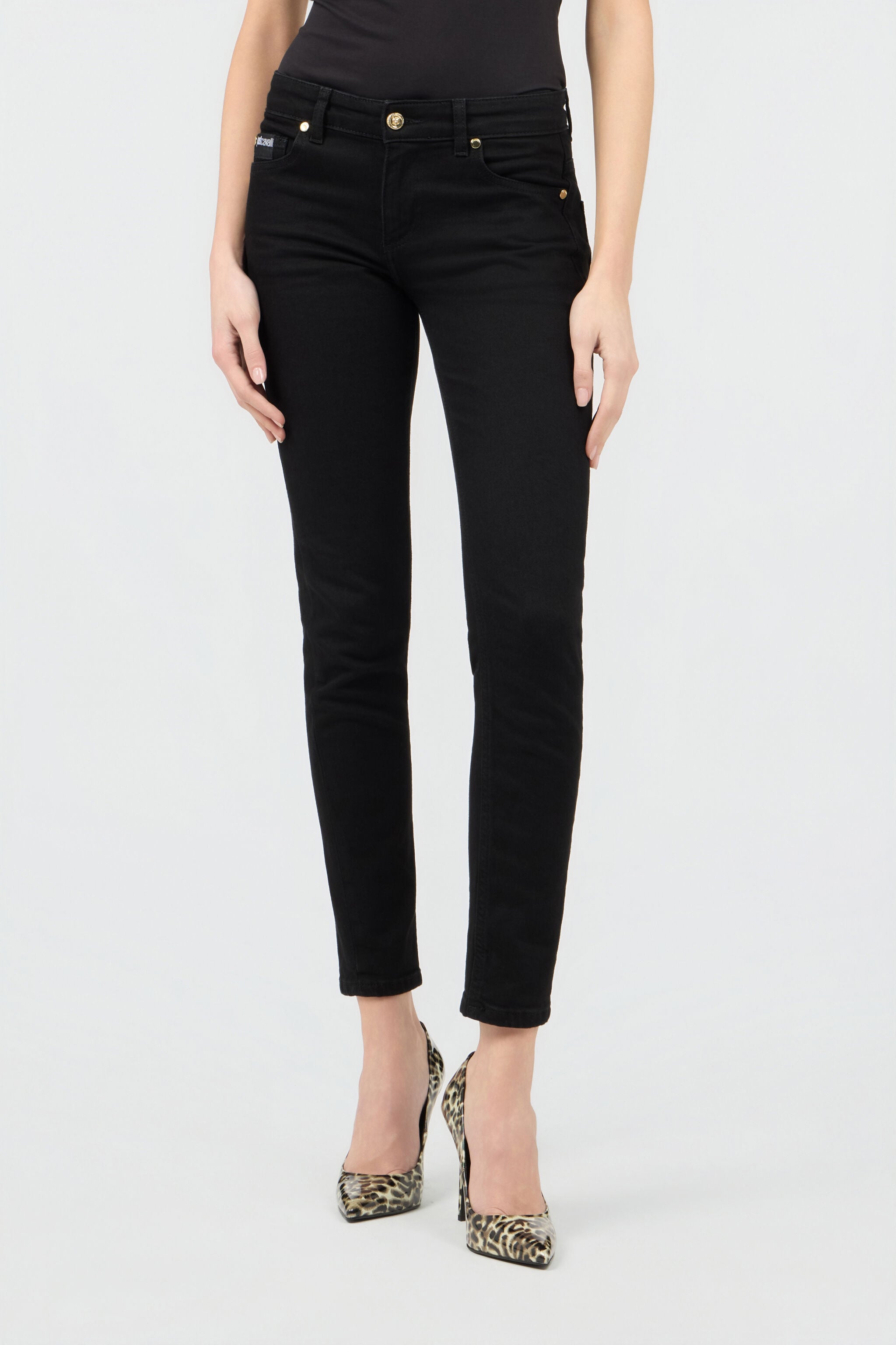 JC Schwarze Jeanshose BLACK BLACK Q61385-Q0288