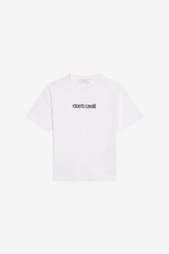 JU RC Classic Logo T-Shirt WHITE XJT61F-JD001