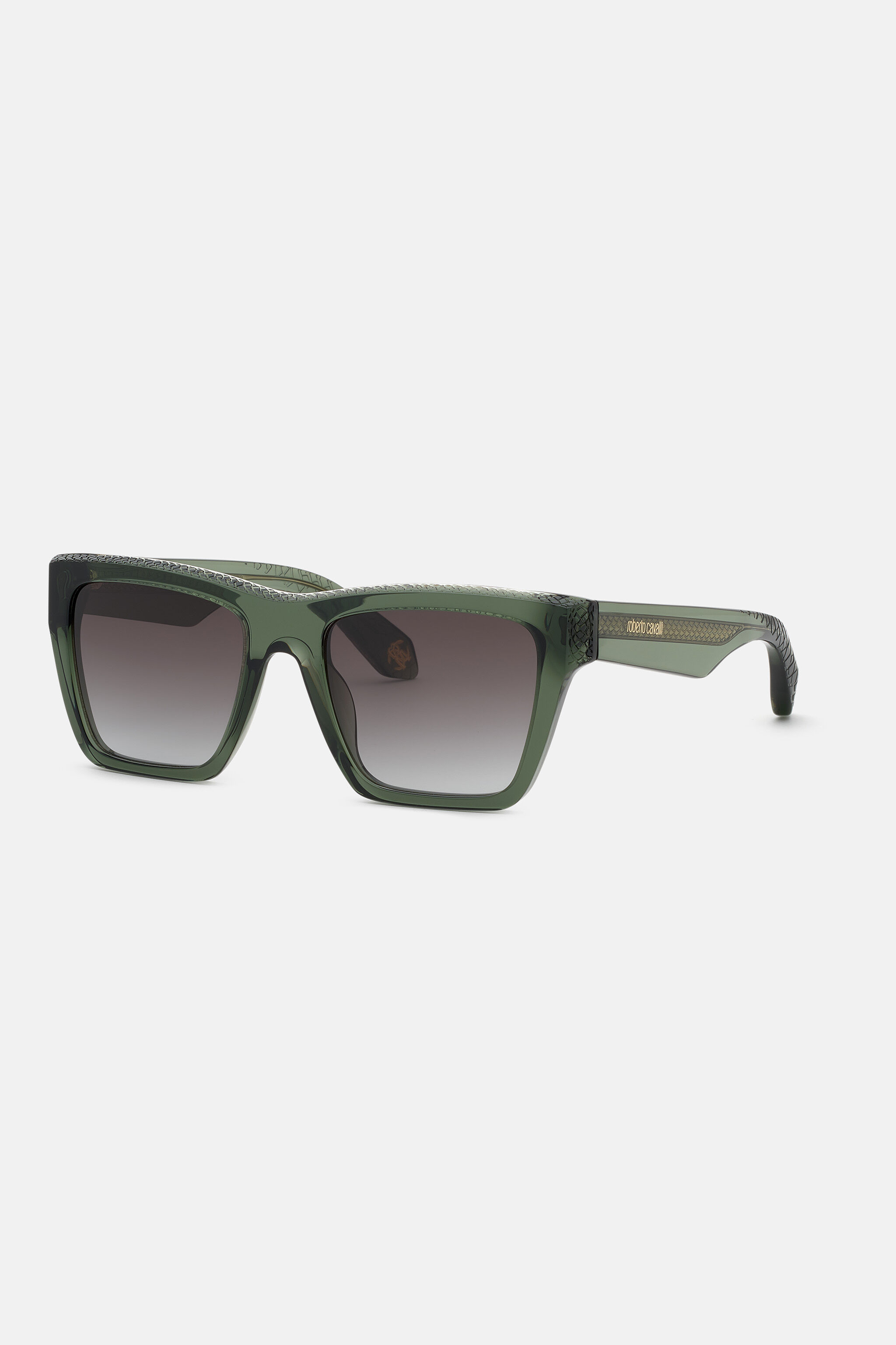 RC Rectangular front shape sunglasses  SHINY TRANSPARENT MI VALD08-ID246