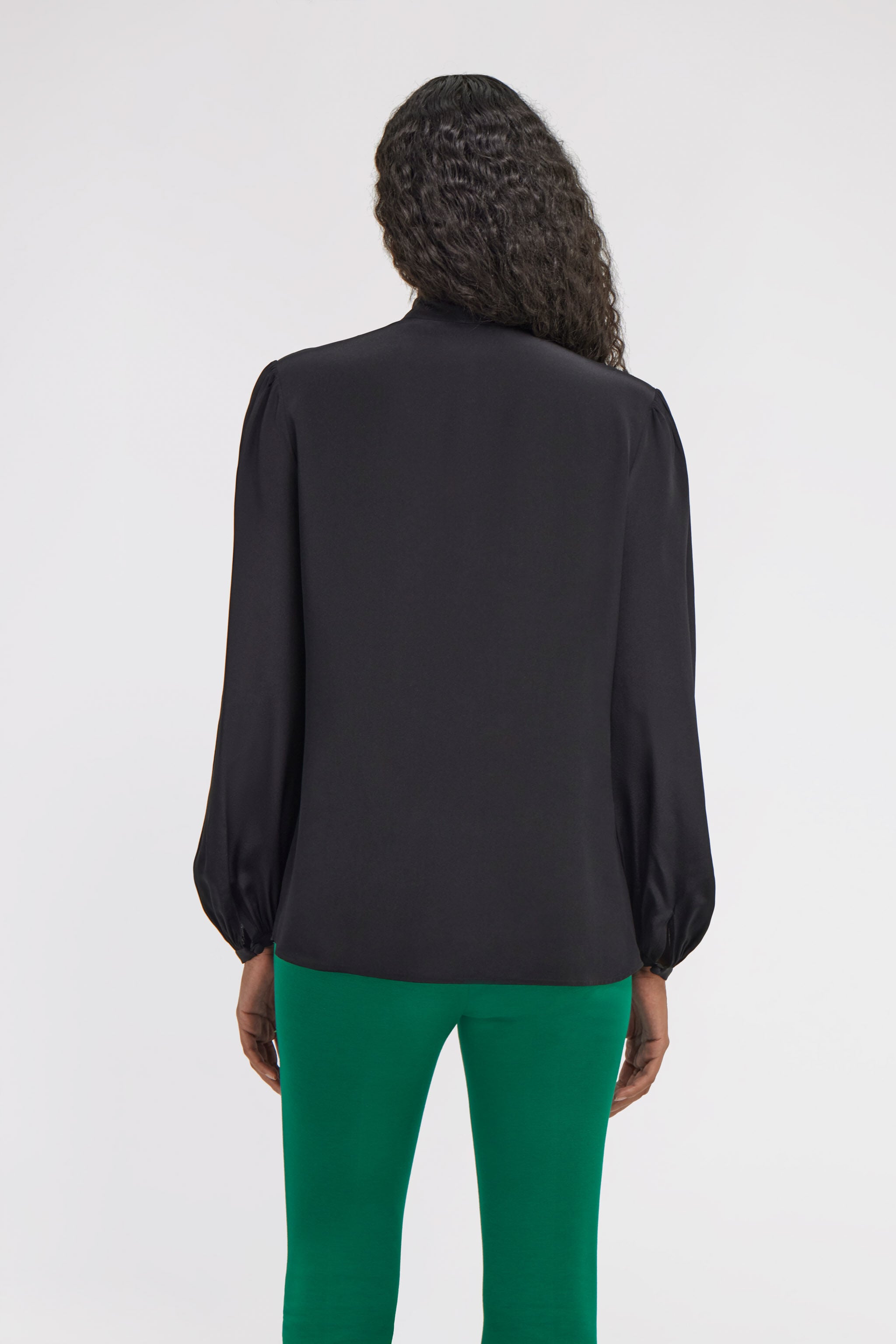 RC Blouse à Manches Bouffantes RC Blouse à Manches Bouffantes Noir TKR713-SY001