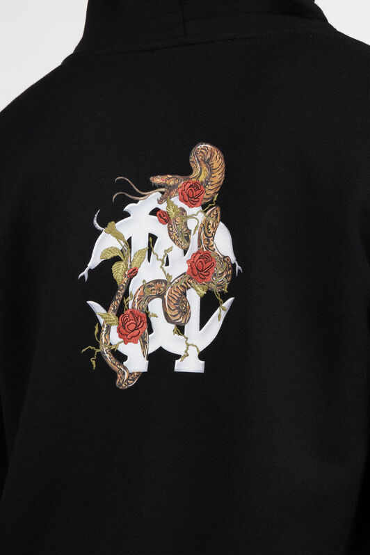RC Black Sweatshirt Hoodie With Zip RC Black Sweatshirt Hoodie With Zip BLACK TOT66D-CF052