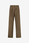 JC Olive Green Wide-Leg Trousers With Hook And Eye Detail JC Olive Green Wide-Leg Trousers With Hook And Eye Detail VERDE 185 VFT143-VF222