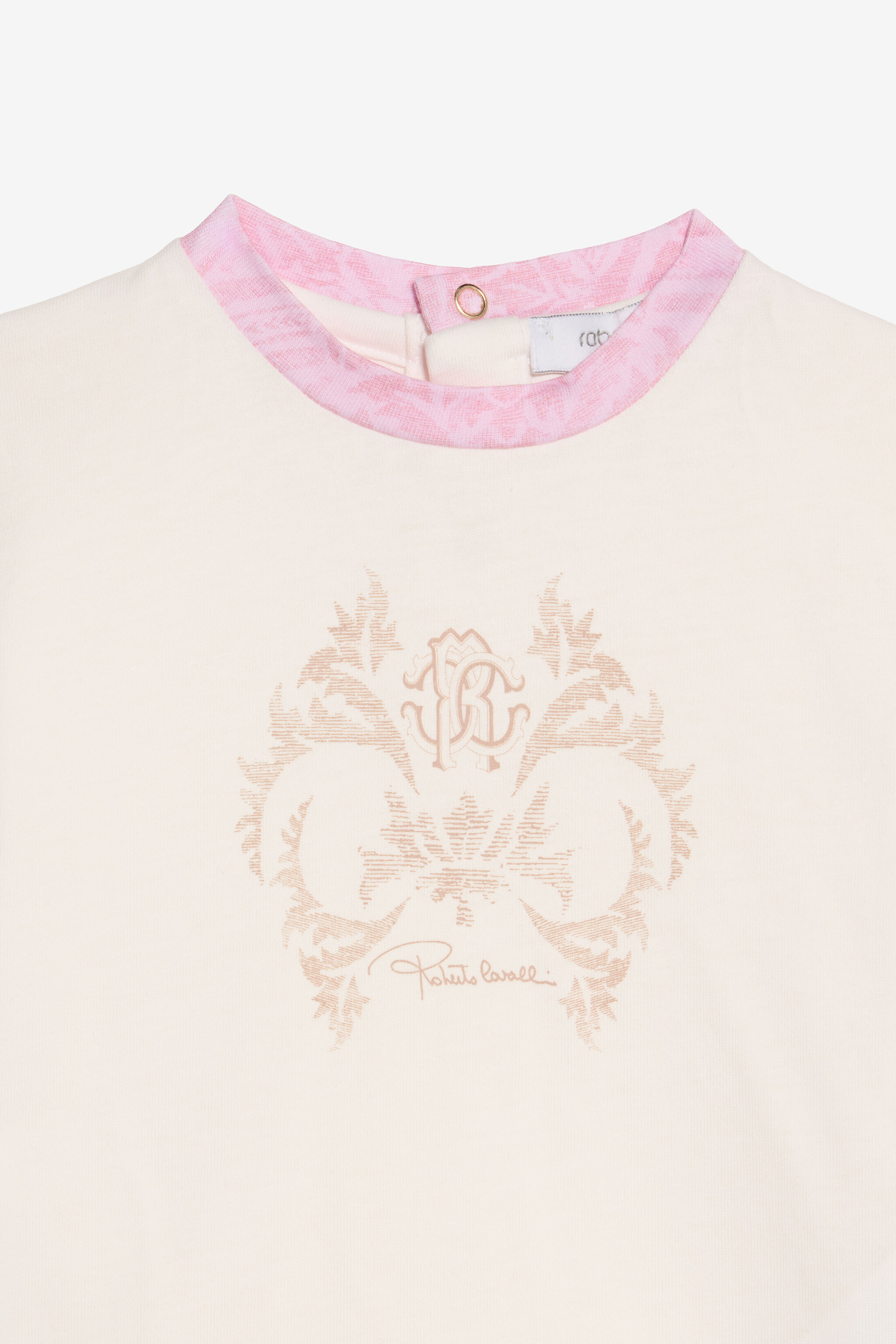 JU Ivory Cotton T-Shirt JU Ivory Cotton T-Shirt MILKY WHITE VJT603-JD001