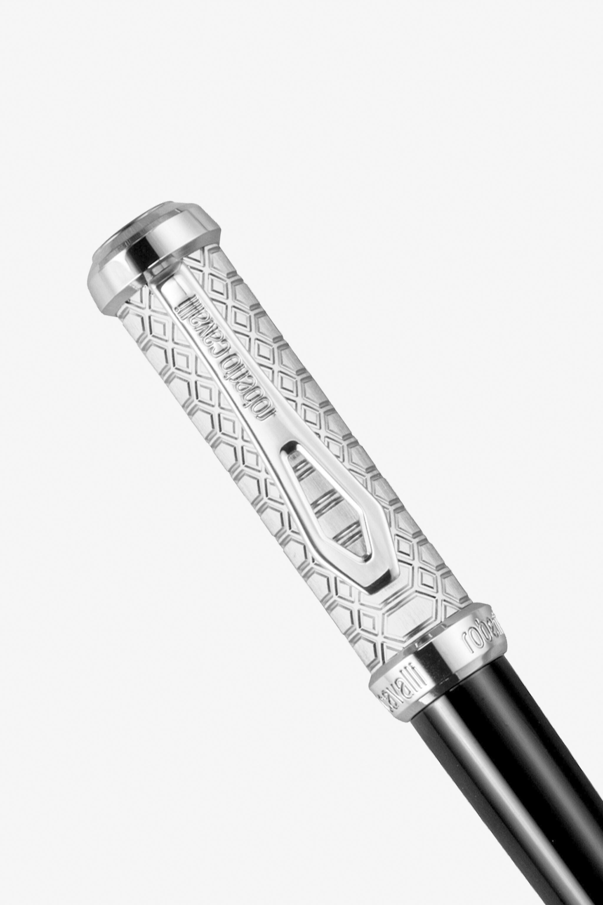 RC Penna a sfera nera e argento RC Penna a sfera nera e argento QALG72-IG386