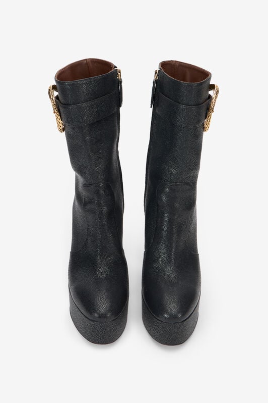 RC Black Platform Boots RC Black Platform Boots BLACK XQS003-PZI07
