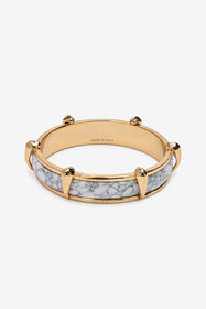 RC Rigid marble-effect bracelet Gray TWG004-AM002