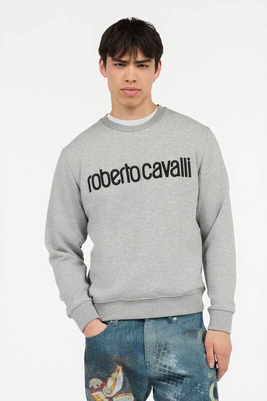 RC Sweatshirt gris avec logo GREY POT66A-CF052