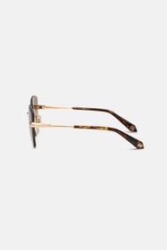 RC Lunettes de soleil à monture sans bord SHINY COPPER GOLD VALD05-ID242