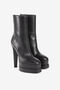 RC 153mm leather platform boots Black RKS010-PZV10