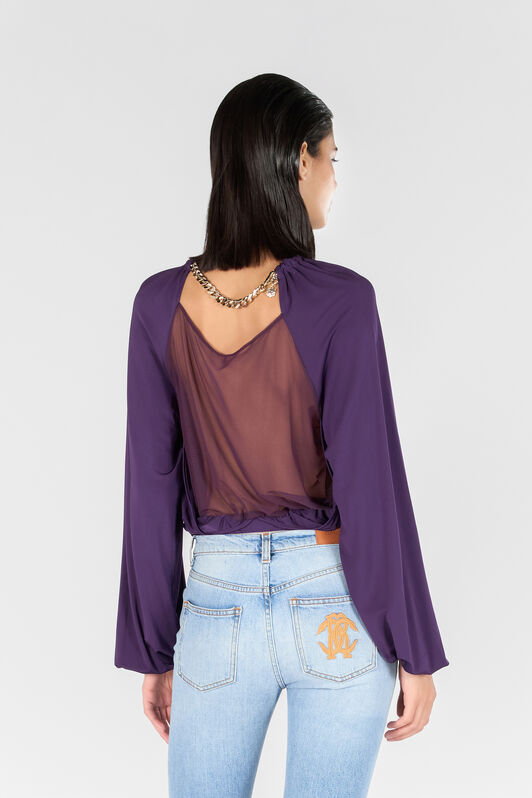 JC Women long-sleeve t-shirt JC Women long-sleeve t-shirt GRIGIO CHIARO METALI RKT879-RK385