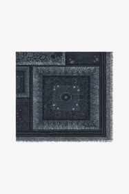 RC Châle Avec Motif Zèbre Et Logo Noir TALR26-IR043