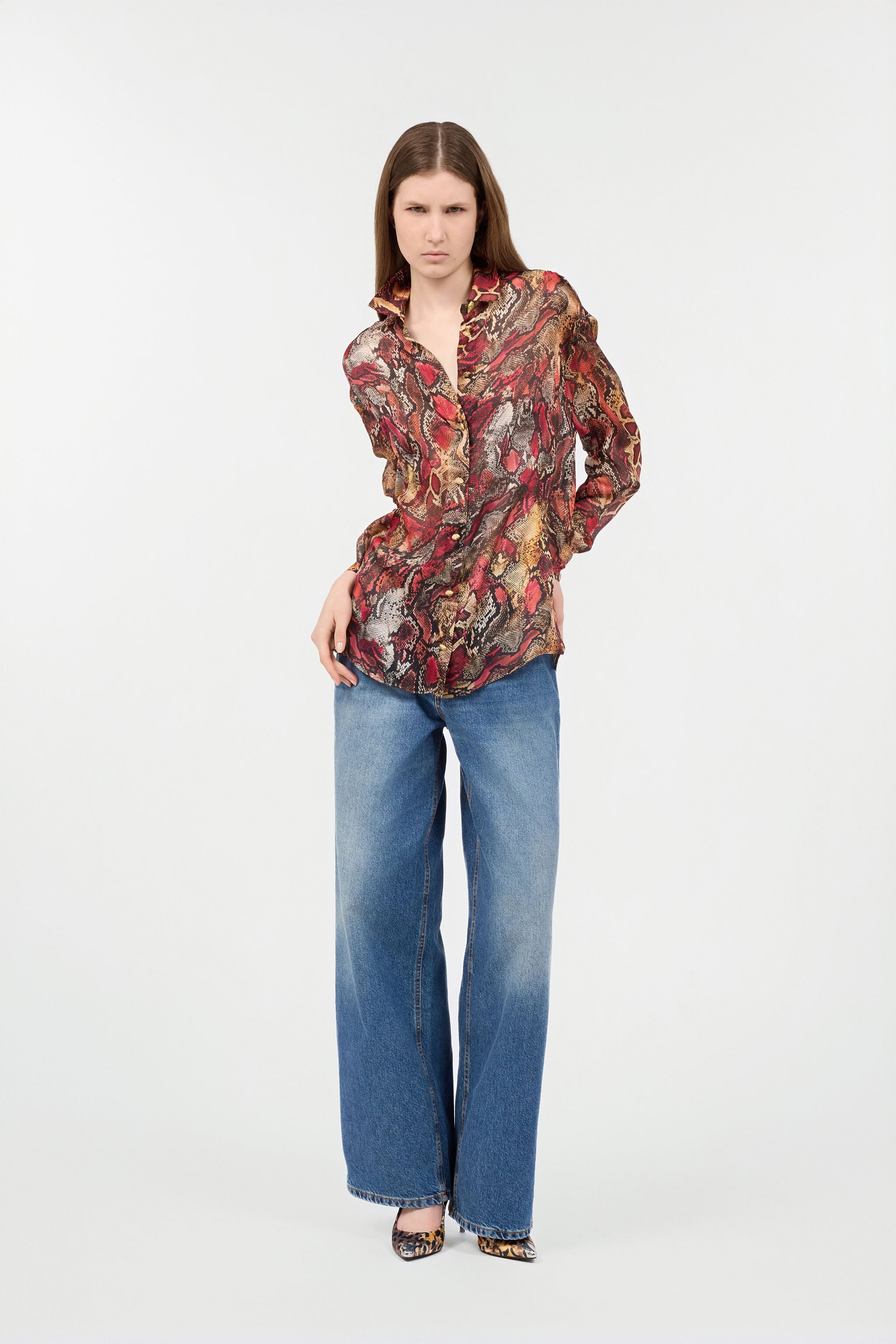 JC Hemd Mit Print Python JC Hemd Mit Print Python EMBERGLOW UFT147-UF213