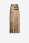 RC Gonna plissettata in velluto RC Gonna plissettata in velluto Oro PQT306-FC005