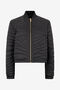 JC Zip Jacket With Quilted Zebra JC Zip Jacket With Quilted Zebra BLACK VFT313-VF463