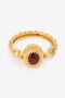 RC Bracelet Doré Rigide Avec Rubis RC Bracelet Doré Rigide Avec Rubis ORO/RUBINO VWG008-AM081