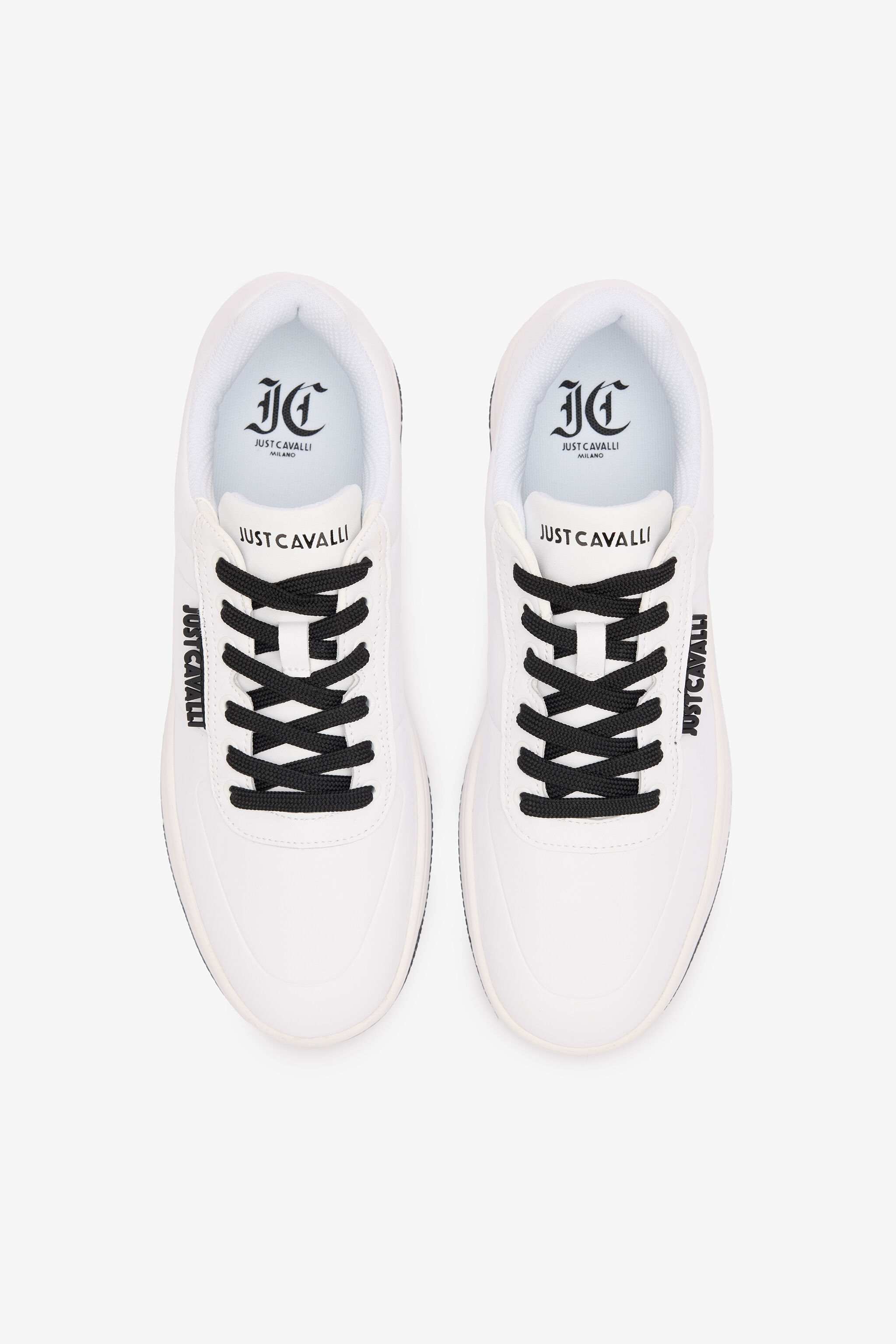 JC Sneakers With Logo JC Sneakers With Logo White TFS033-TF266