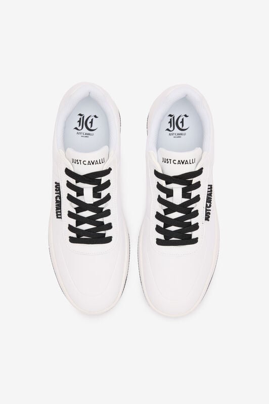JC Sneakers With Logo JC Sneakers With Logo White TFS033-TF266