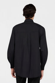 JC Black Cotton Shirt BLACK VFT218-VF365