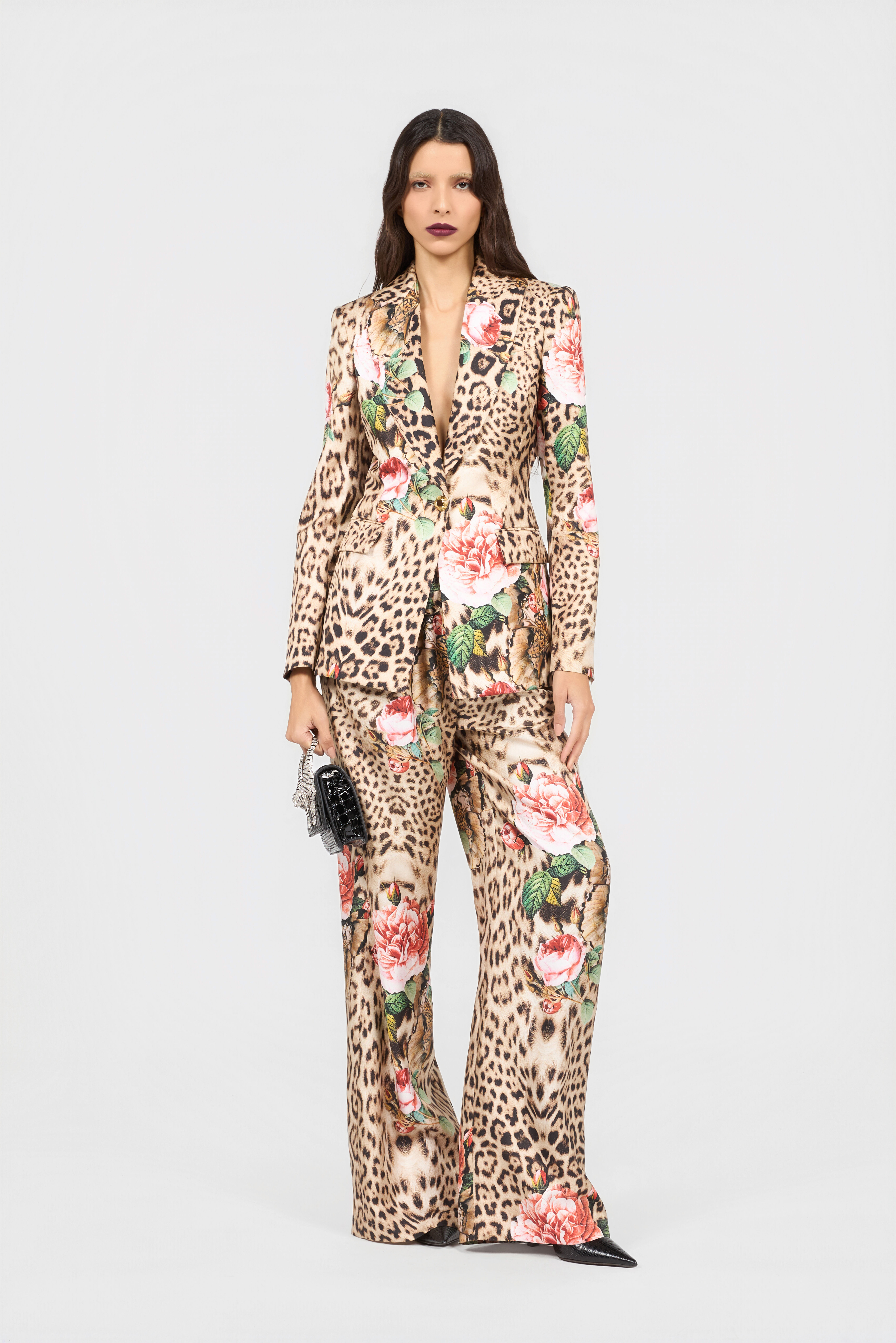 RC Jaguar Roses Print Jacket RC Jaguar Roses Print Jacket NATURAL XQT401-OZT24