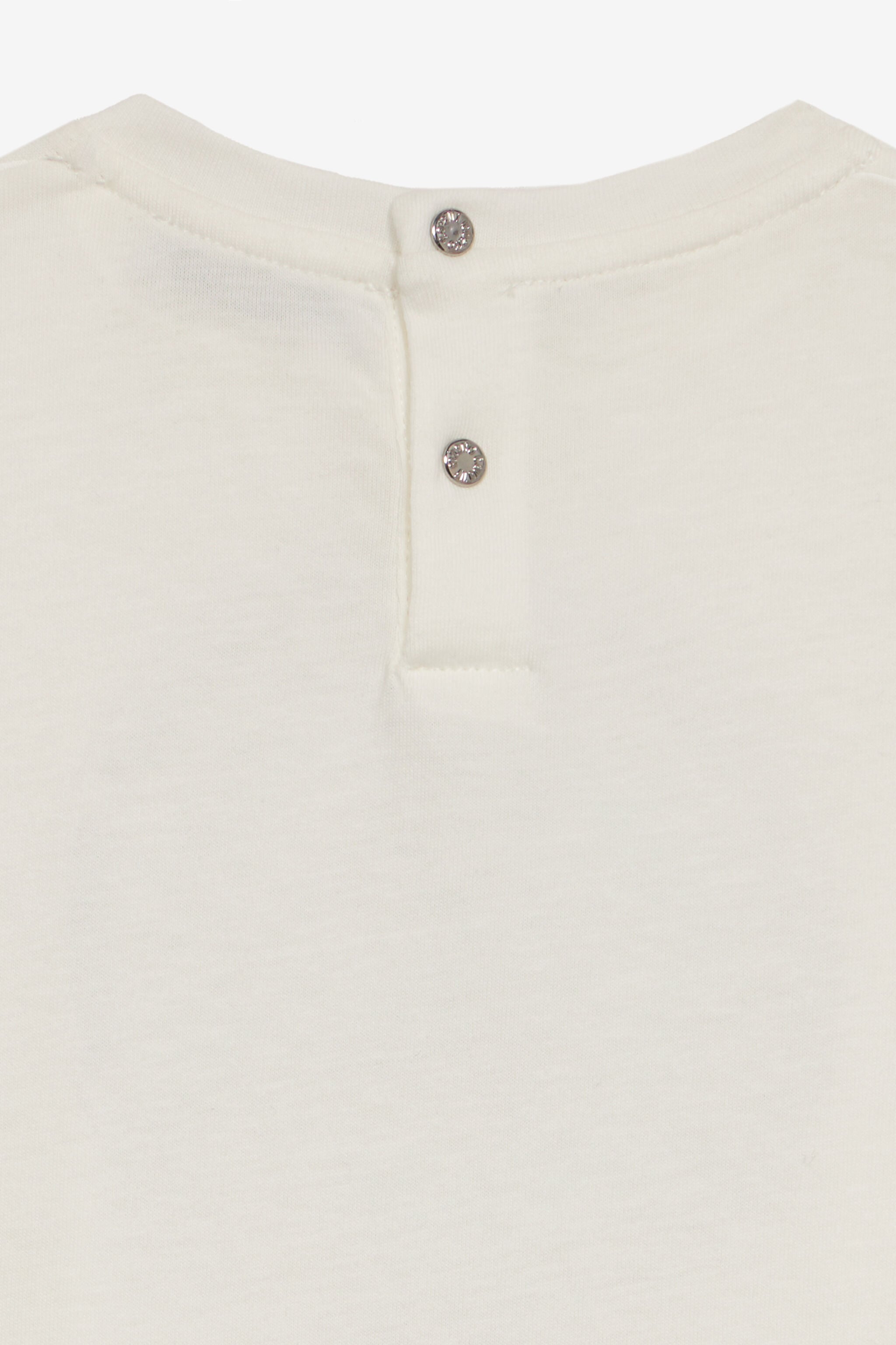 JU Camiseta Monograma RC Grande E Inscripción JU Camiseta Monograma RC Grande E Inscripción Blanco UJT610-JD001