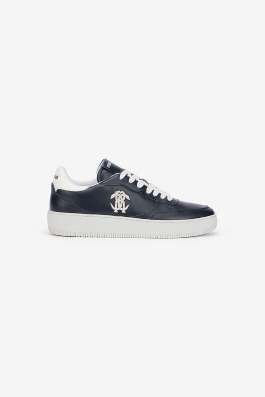 RC Blue Sneaker with Monogram RC RC Blue Sneaker with Monogram RC BLUE QOS00D-PZ099