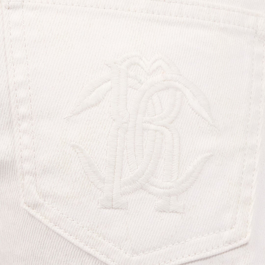 RC Shorts Aus Denim In Stretchiger Baumwolle RC Shorts Aus Denim In Stretchiger Baumwolle Weiß VKJ204-DE002